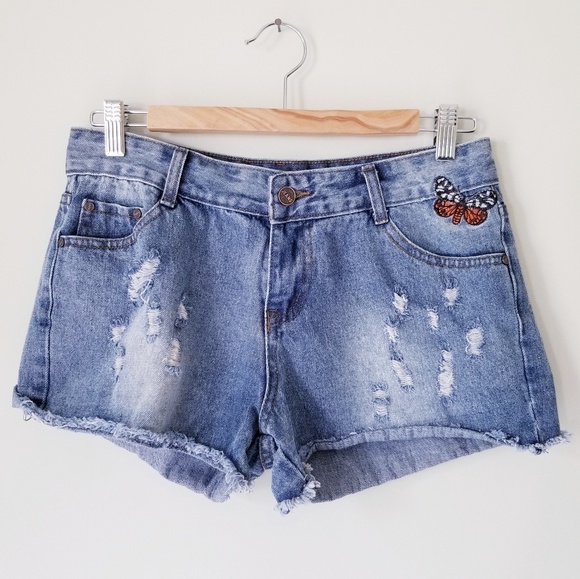 cyn by cynthia Mehra Pants - CYN by Cynthia Mehra 100% Cotton Cutoffs Shorts